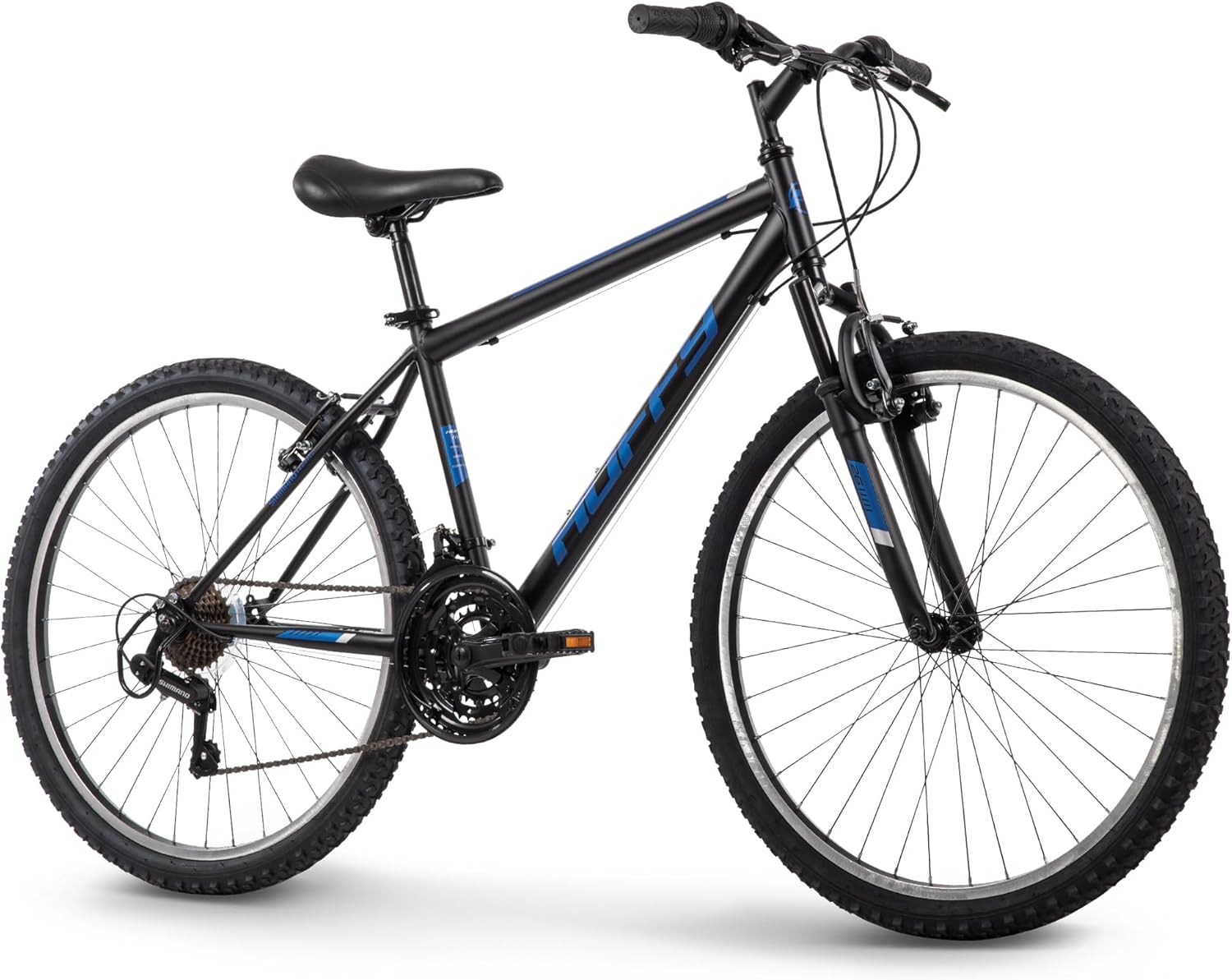 Huffy Stone Mountain Bike 20"/24"/26" for Men/Women/Girls/Boys | 6-Speed (20") or 21-Speed Options, Front or Dual Suspension Options, Multiple Colors, All-Terrain Tires, Shimano Equipped