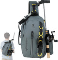 Small Fishing Bag with Rod Strap, Portable & Lightweight, Fish Small Tackle bag – Fits Tackle Boxes & Gear,Move Freely, Cast Smoothly - Fishing Gifts for Men