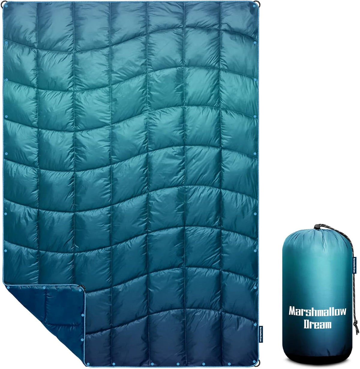 Camping Blanket Puffy Camp Blanket Large Outdoor Blanket