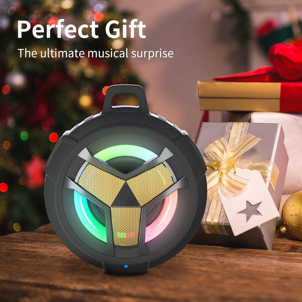 EBODA Waterproof Bluetooth Speaker Shower Portable Gifts for Adults Men