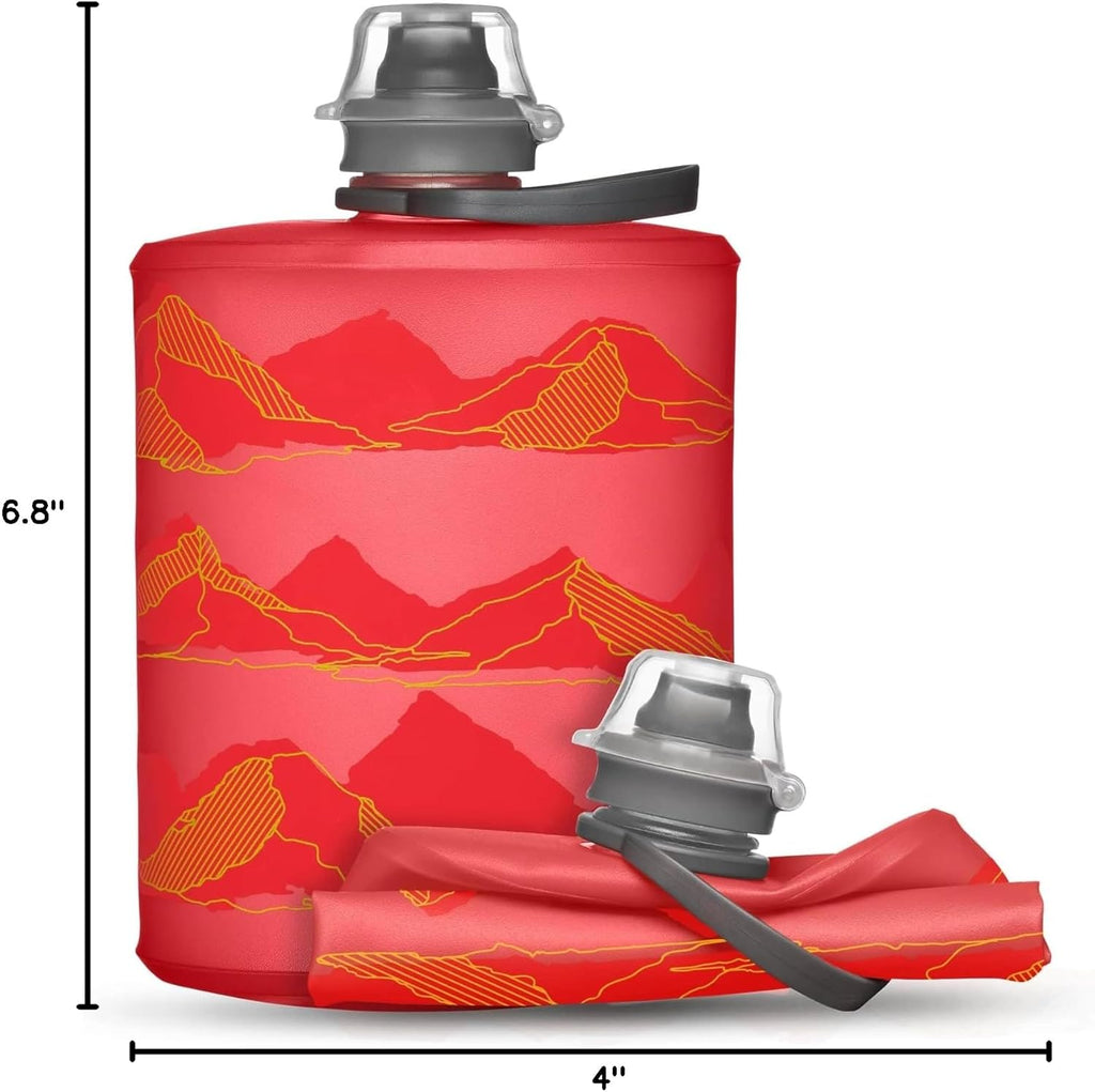 HydraPak Stow Collapsible Water Bottle (500ml, MTN Redwood)