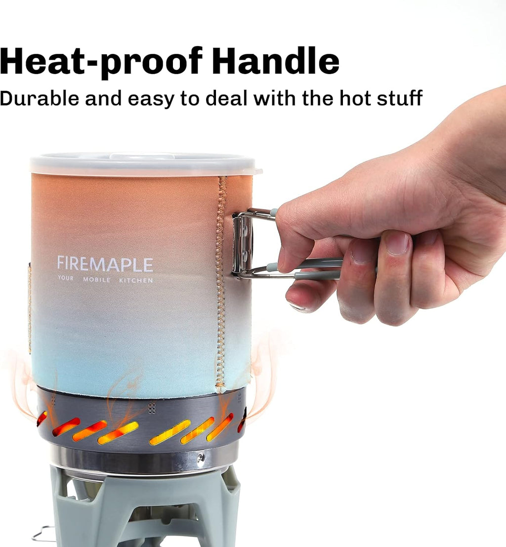 Fire-Maple Fixed Star 1 Backpacking and Camping Stove System, Multi 18oz