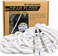 Gear Floss 40-Pack,3D Printer Cleaning Rope with Lubricating Cream