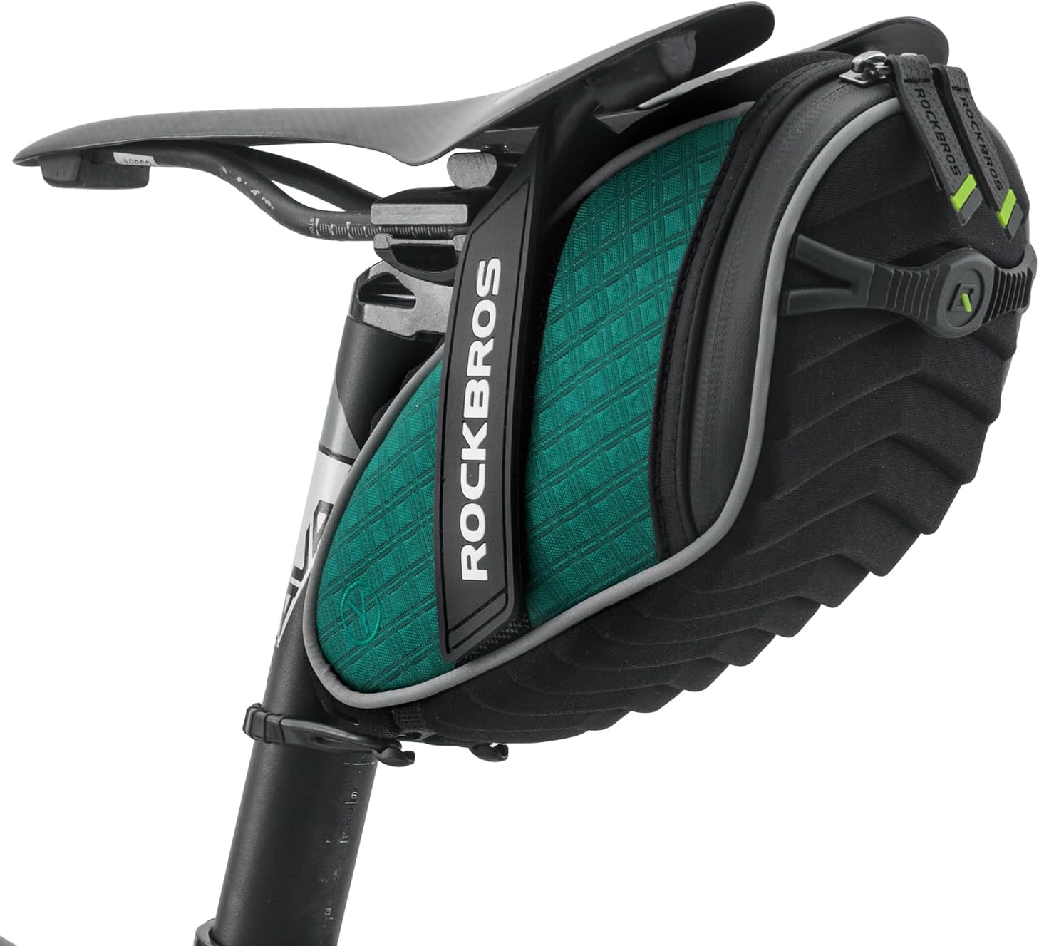 ROCKBROS Bike Saddle Bag Under Seat Bicycle Seat Bag 3D Shell for MTB/Road
