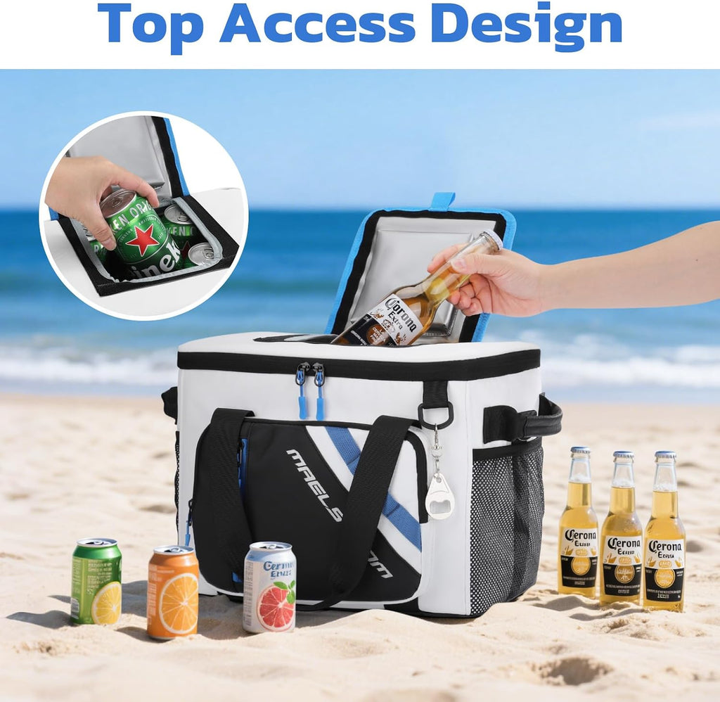 Maelstrom 30 Can Collapsible Soft Cooler Bag with Quick Access Opening