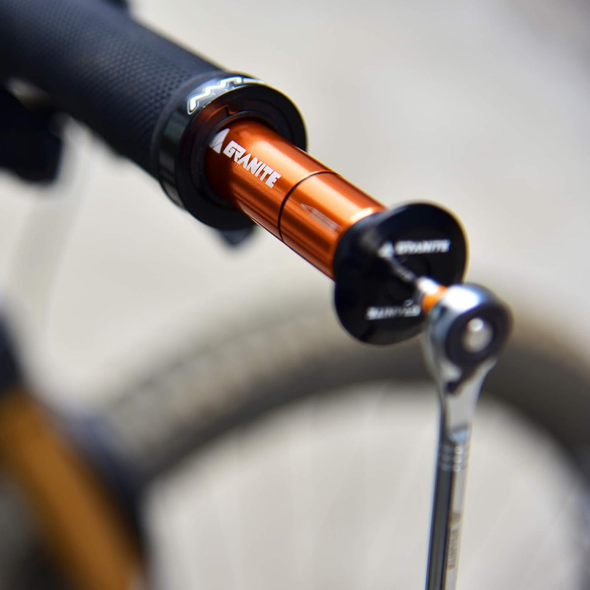 Granite Stash Tubeless Flat Tire Repair Kit (Orange)