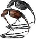WEAROYO Polarized Sports Sunglasses Men Womens Fishing Running UV400