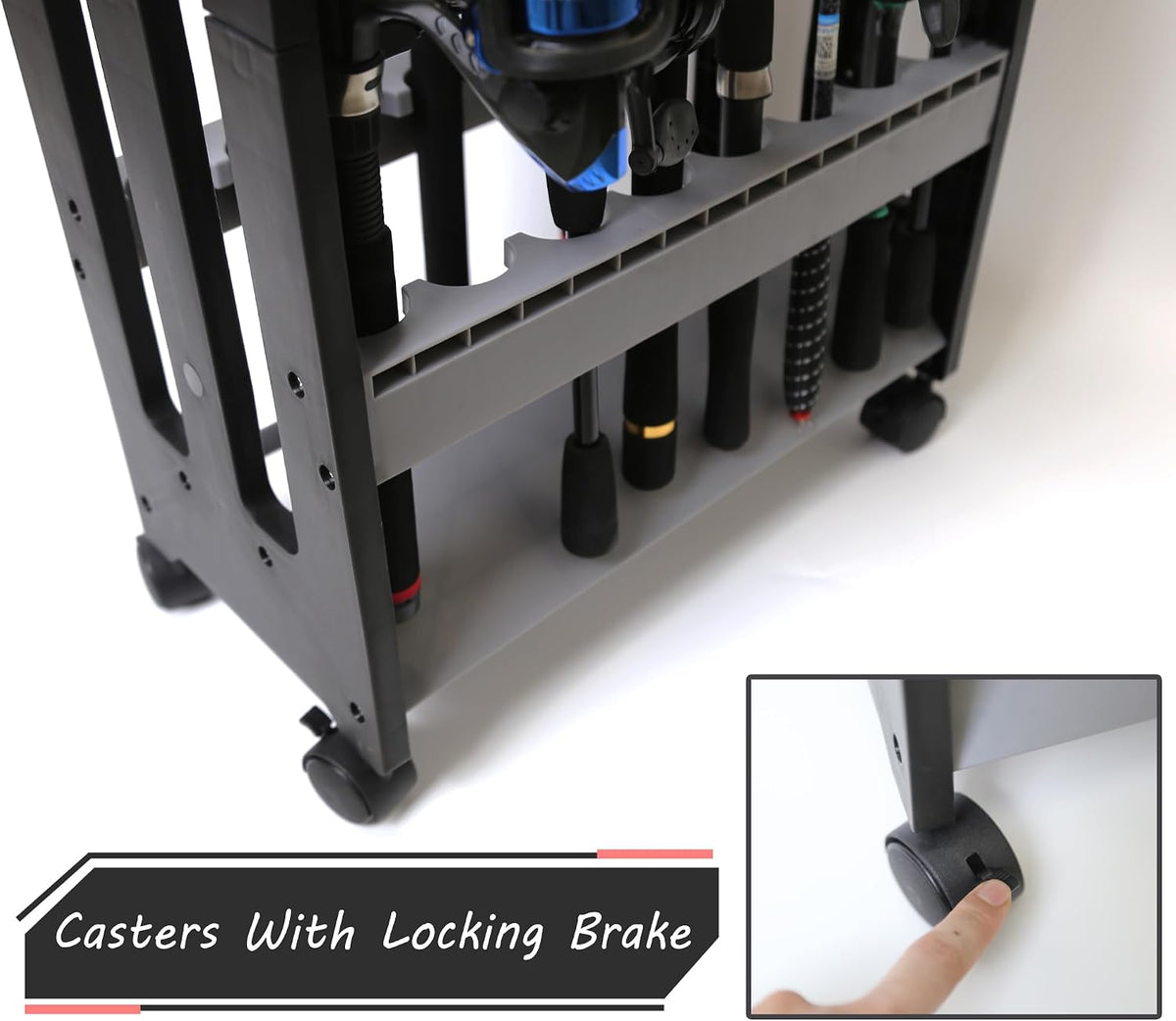 Fishing Rod Holder,Fishing Pole Holders for Garage,Fishing Gifts for Men