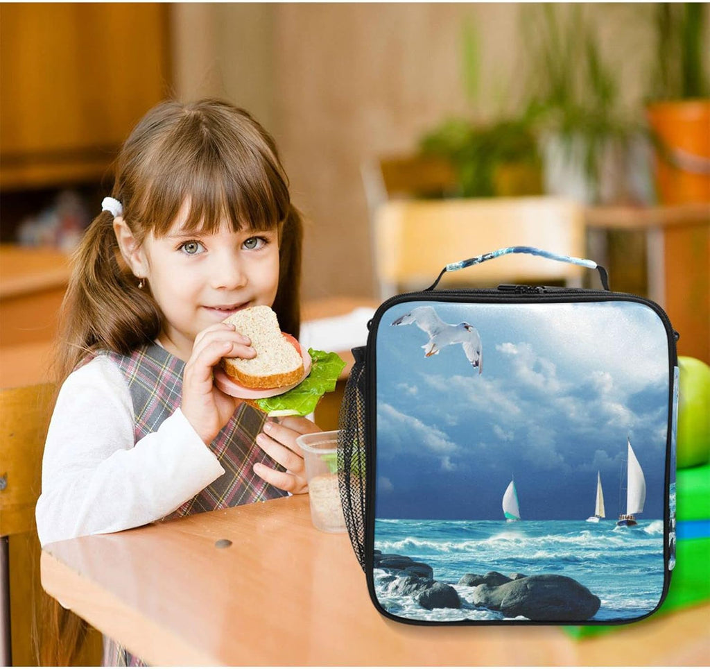 Lunch Box Insulated Lunch Bag Cooler Tote Bag
