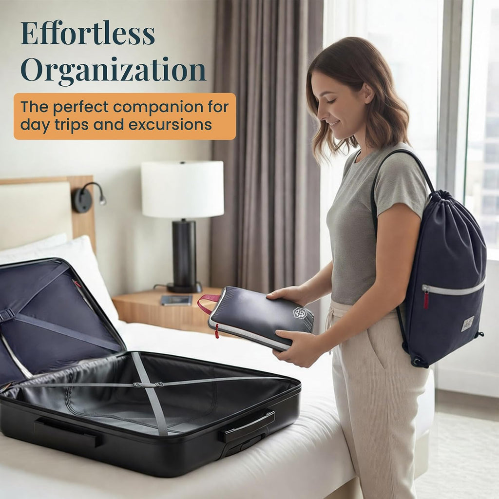 TRIPPED Travel Gear Extra Large Compression Packing Cubes 6-Piece Set