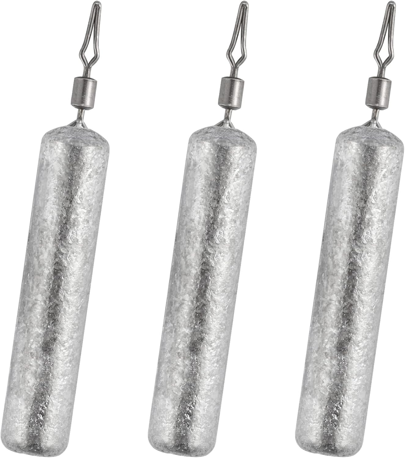 Dr.Fish Drop Shot Fishing Weights with Swivel Bass Pencil Sinkers
