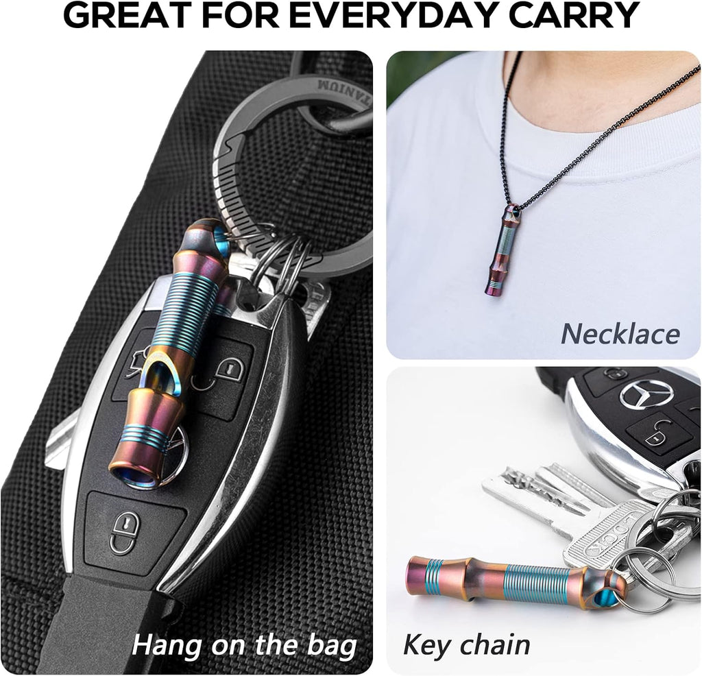 TISUR Titanium Emergency Whistle,Dog Whistle