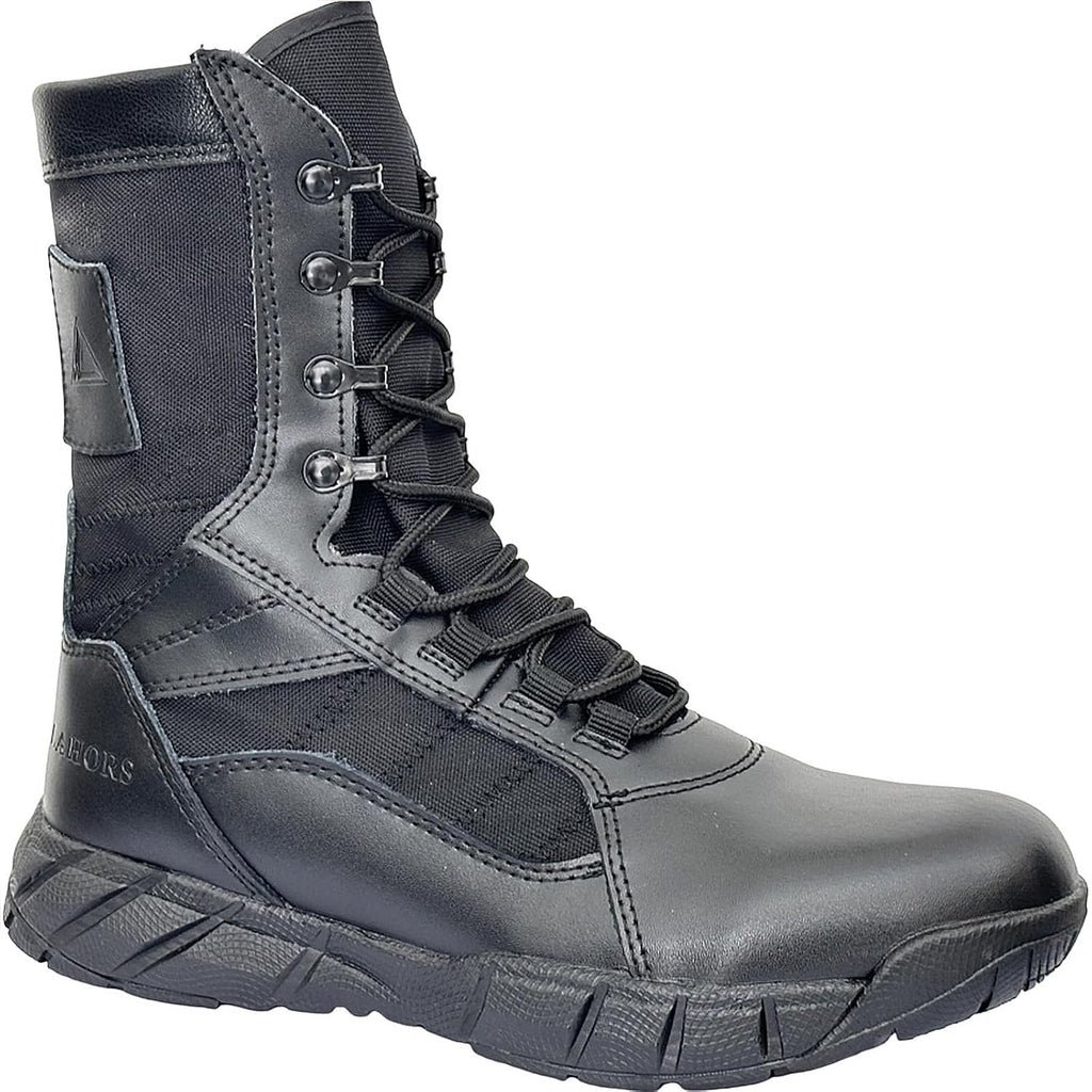 Lightweight Man Tactical Military Boots Combat Boots Anti-Collision Side Zipper Training Lace Up Outdoor Hiking Breathable Shoe