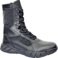 Lightweight Man Tactical Military Boots Combat Boots Anti-Collision Side Zipper Training Lace Up Outdoor Hiking Breathable Shoe