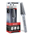 EZARC Tungsten Carbide Rotary Burr Bit, SL-5 Double Cut, 1/4-Inch Shank
