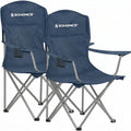 SONGMICS Set of 2 Folding Camping Chairs, Max. Load Capacity 330.7 lb