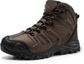 NORTIV 8 Men's Ankle High Waterproof Hiking Boots