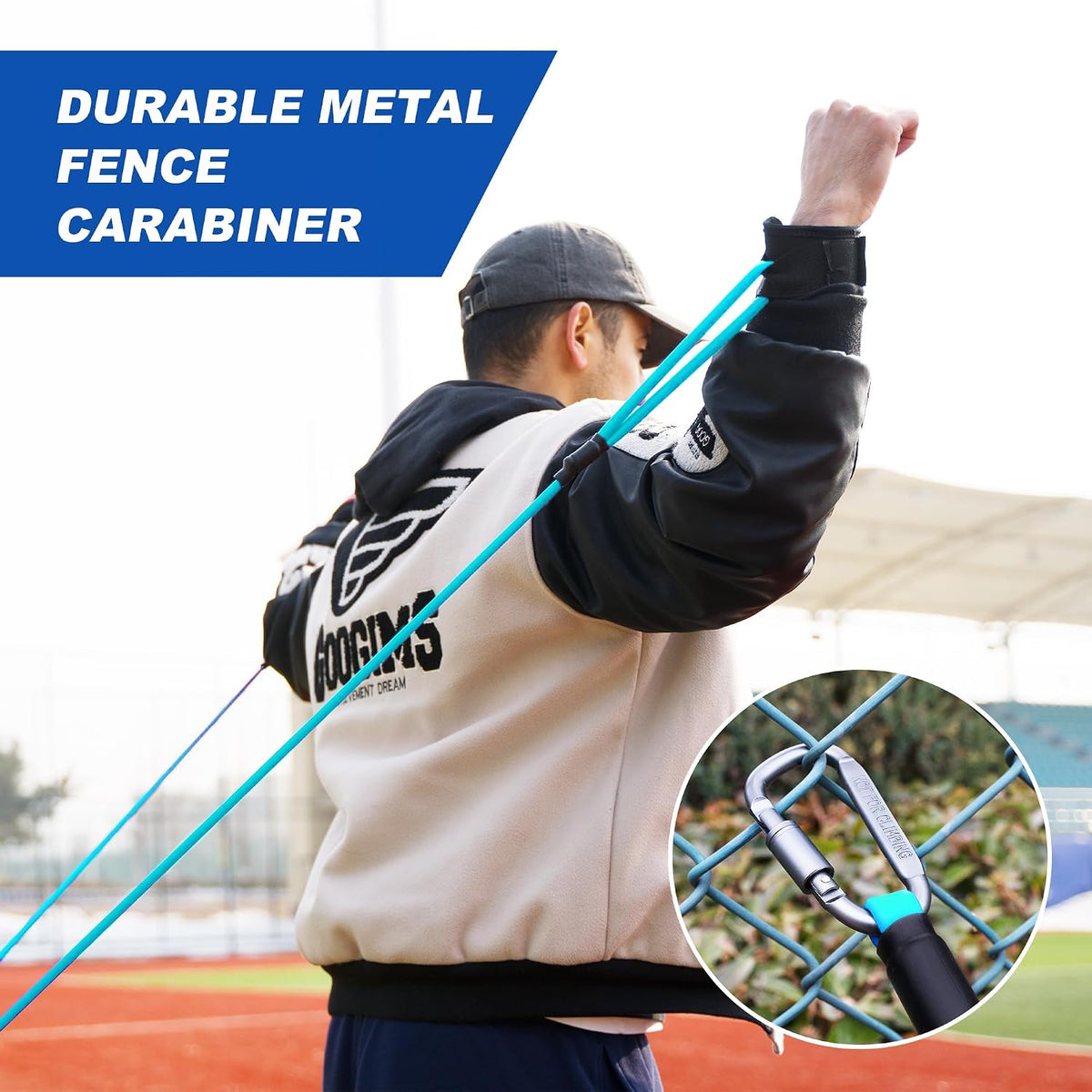 SunNordik Resistance Bands for Pitchers with Carry Bag