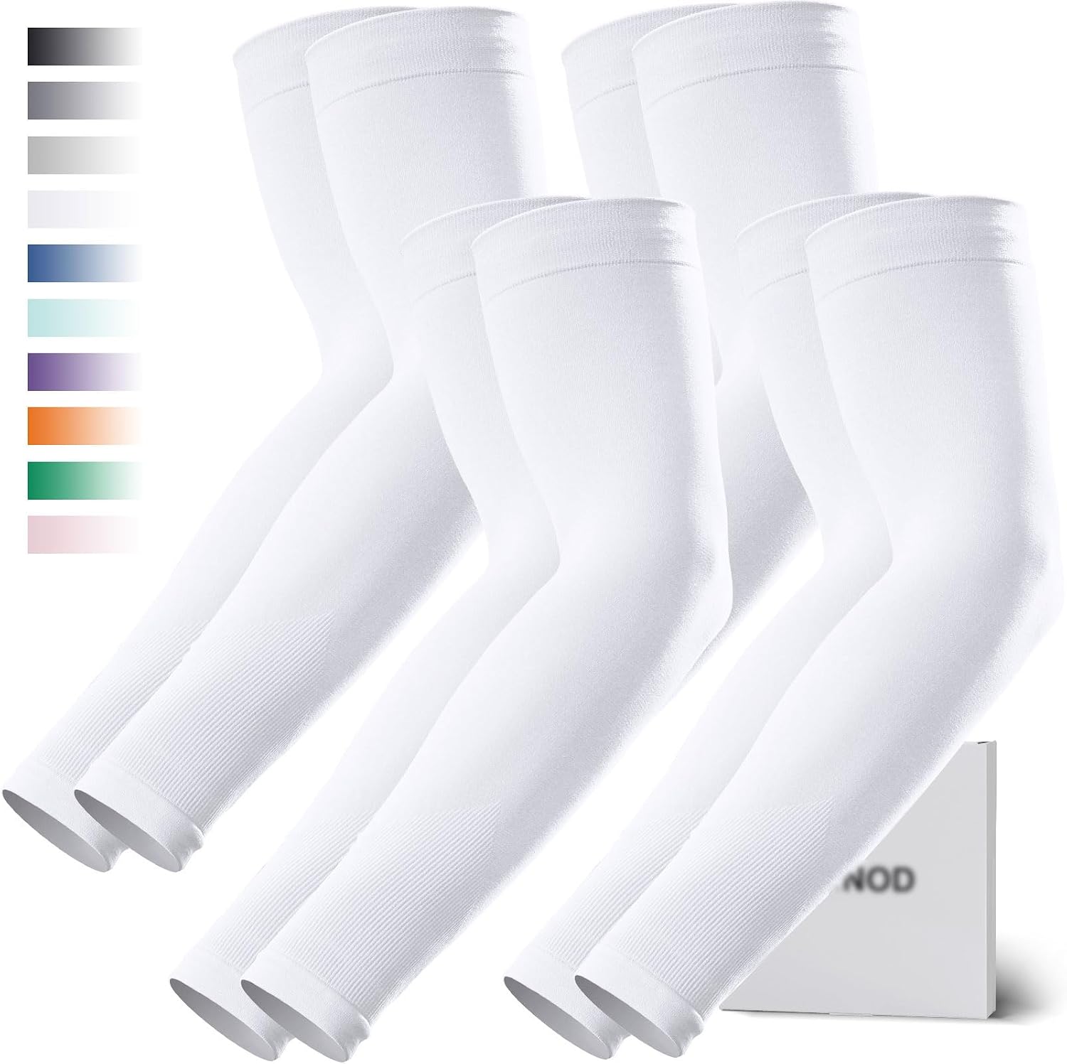 GOUNOD Arm Sleeves for Men Women, UPF 50+ Cooling Sun Protection Sleeves