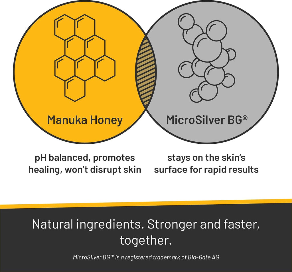 Silver Honey Rapid Ear Care Vet Strength Pet Wipes, 50ct, Manuka Honey &amp; MicroSilver BG