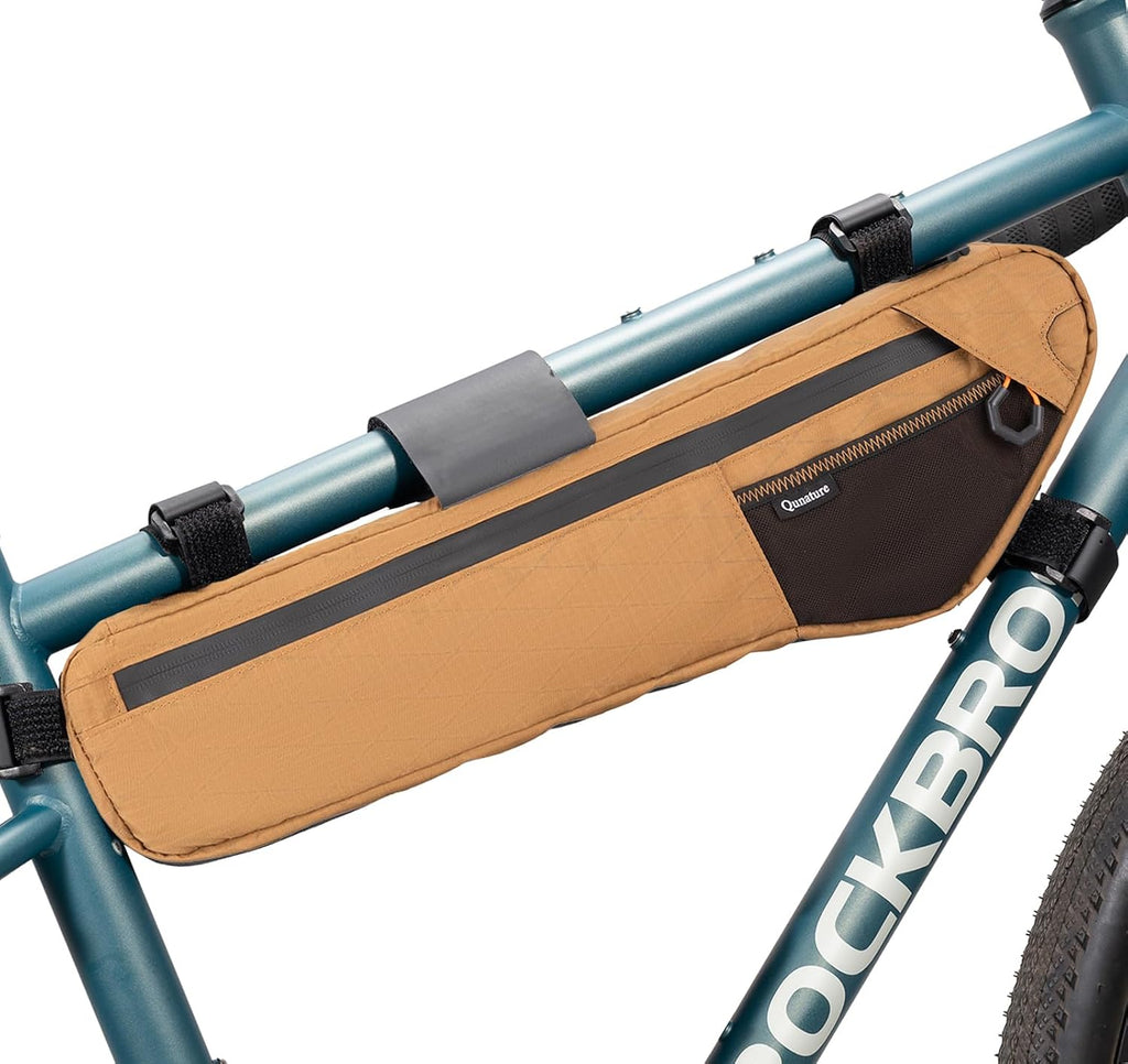 Bike Frame Bag Waterproof Triangle Bag Anti-Slip 5-Point Straps