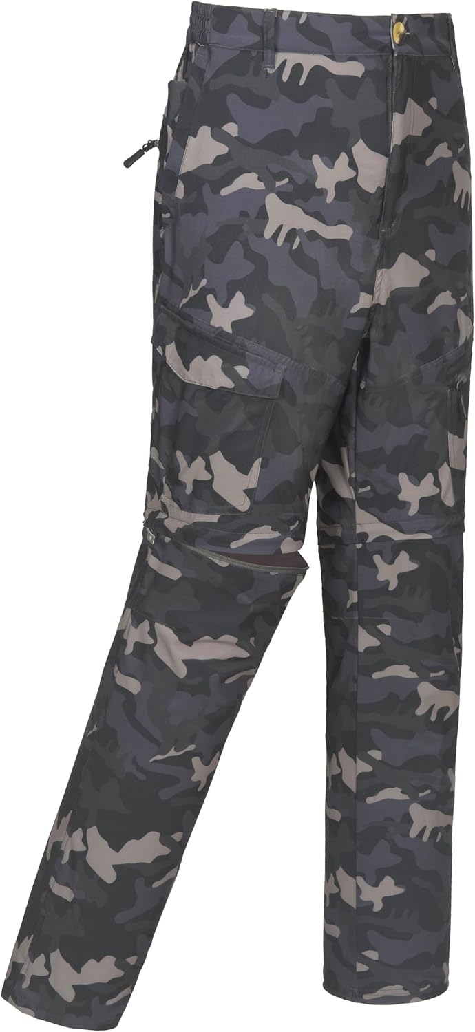 Little Donkey Andy Men's Stretch Convertible Pants, Zip-Off Quick-Dry Hiking Pants, UV Protection, Lightweight