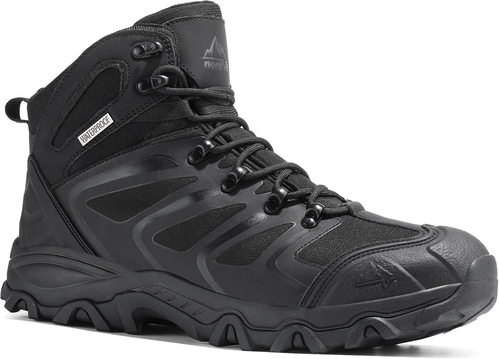 NORTIV 8 Men's Ankle High Waterproof Hiking Boots