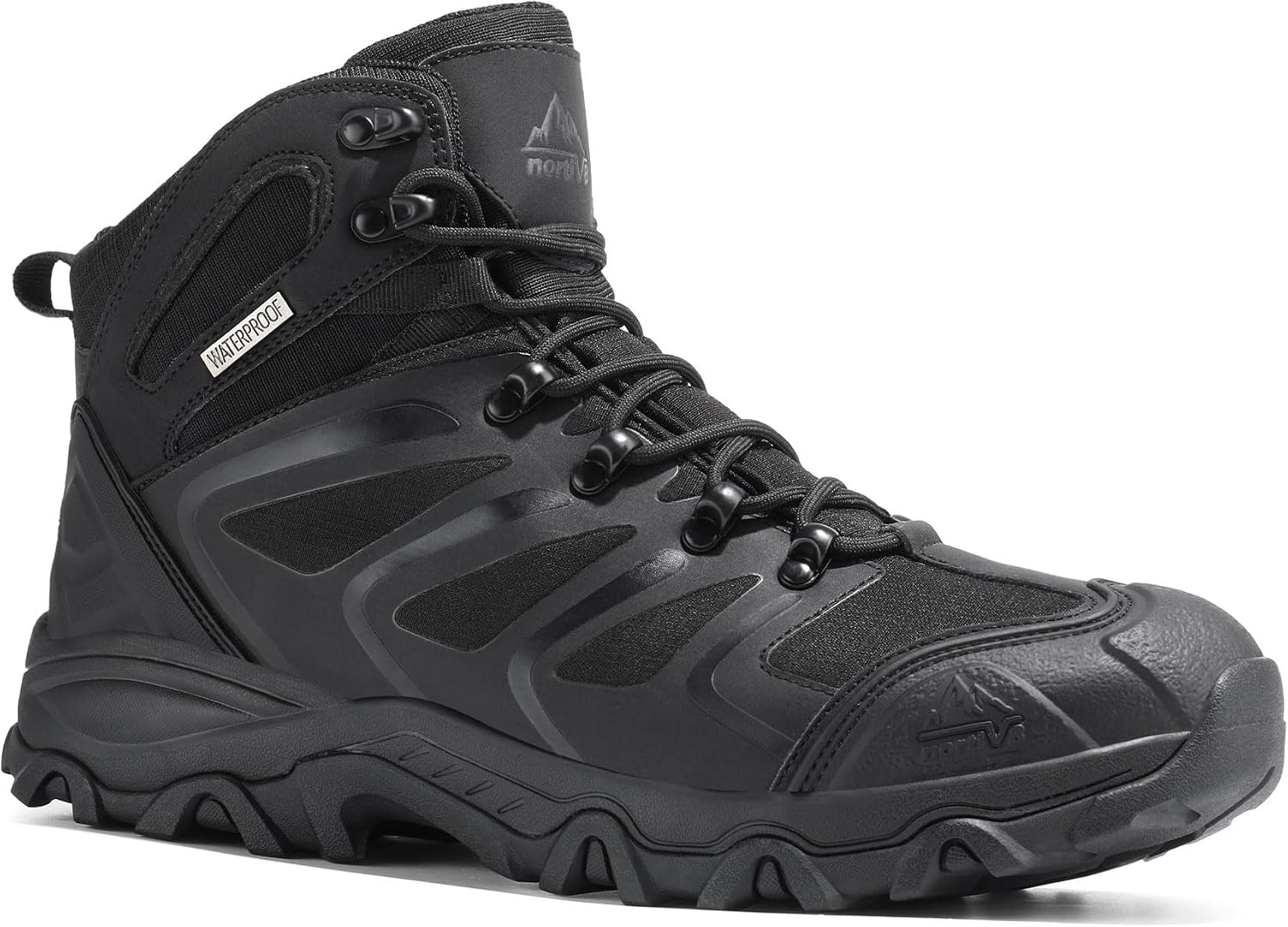 NORTIV 8 Men's Ankle High Waterproof Hiking Boots