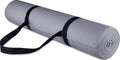 Fitvids All Purpose 1/4-Inch High Density Anti-Tear Exercise Yoga Mat with Carrying Strap with Optional Yoga Blocks, Multiple Colors
