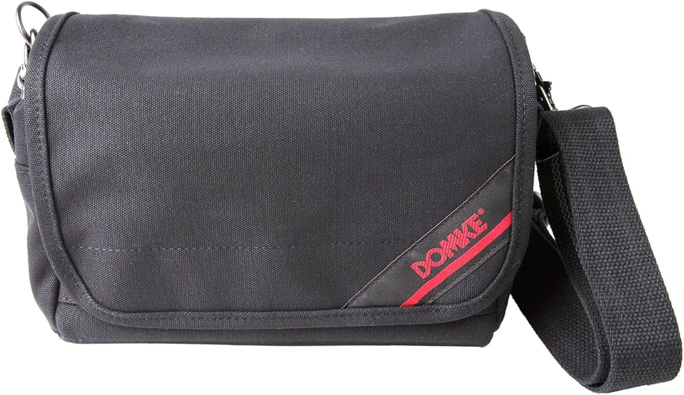 Domke F-5XB Crossbody Small Camera Bag for 1 Mirrorless Camera, Black