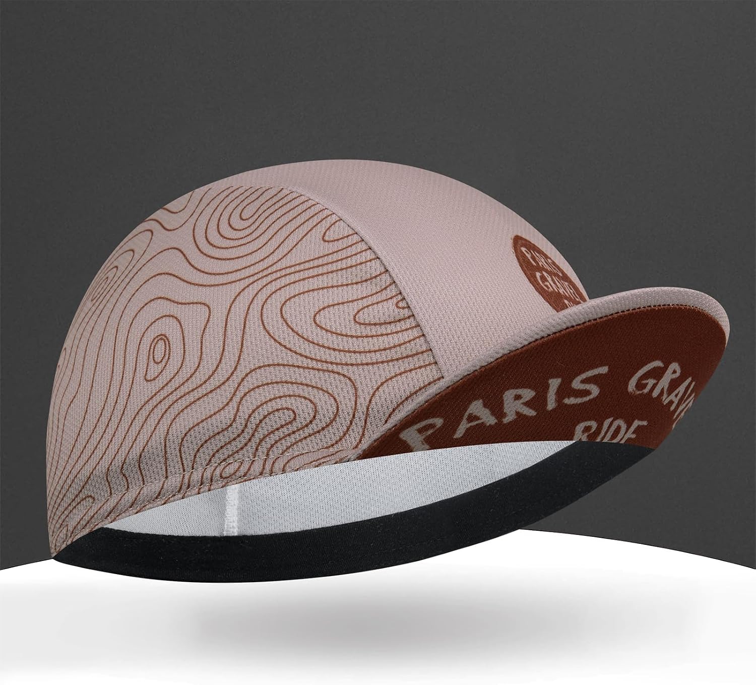 Cycling Cap with Sun Visor, Lightweight Polyester Bike Hat for Men & Women