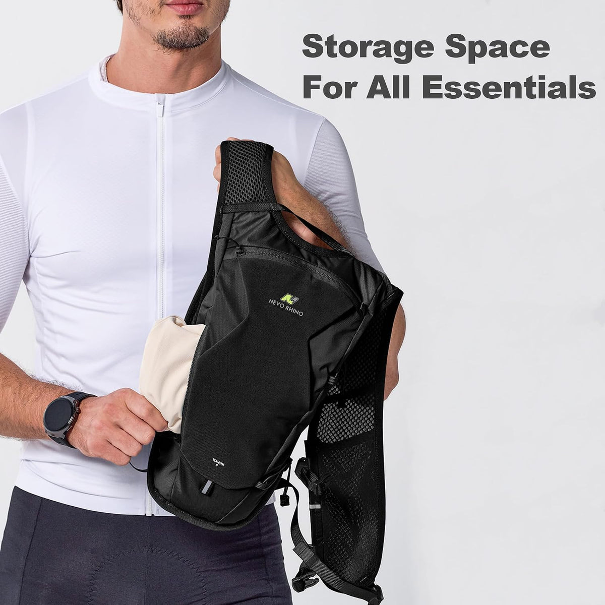 N NEVO RHINO Hydration Backpack with 50 oz /1.5L Water Bladder Backpack