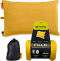 NEMO Equipment Fillo Camping Pillow - Mango/Golden Oak