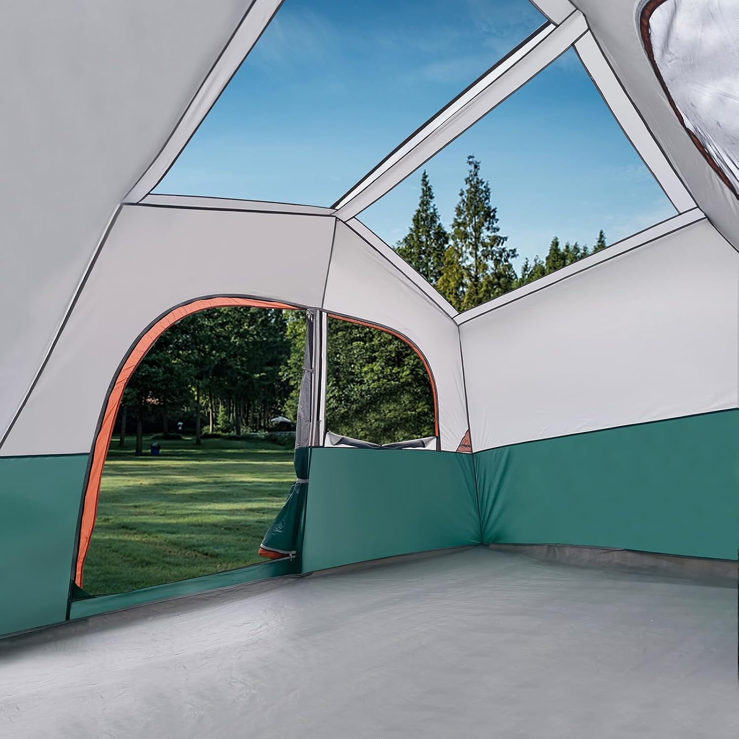 HIKERGARDEN 6-8 Person Tent for Camping Family Outdoor Cabin Tent