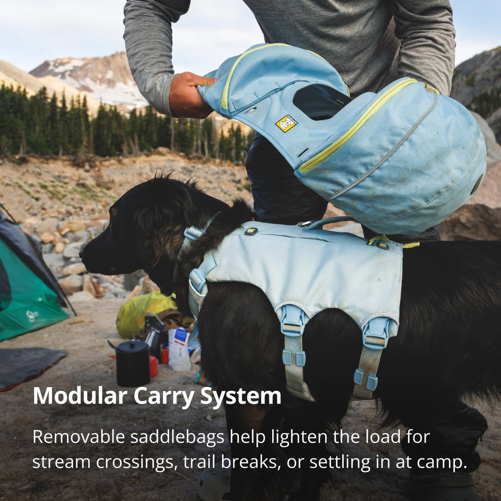 Ruffwear, Palisades Dog Backpack, Glacier Lake, Small