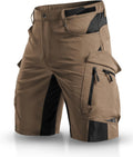 XKTTAC Men's Hiking Cargo Shorts: 4-Way Stretch with 6 Secure Pockets