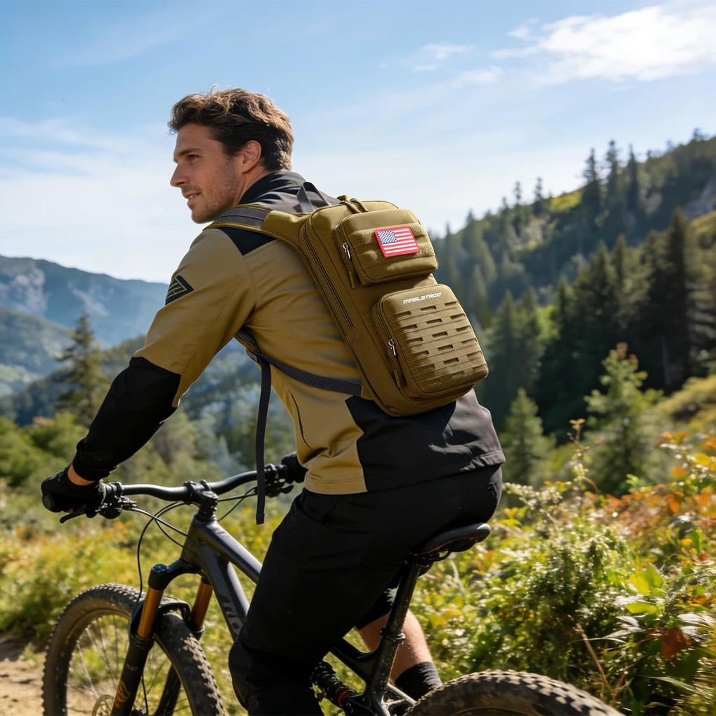 Maelstrom Tactical Hydration Backpack,Water Pack with 2L Water Bladder
