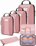 BAGSMART Compression Packing Cubes, Lightweight Travel Essentials