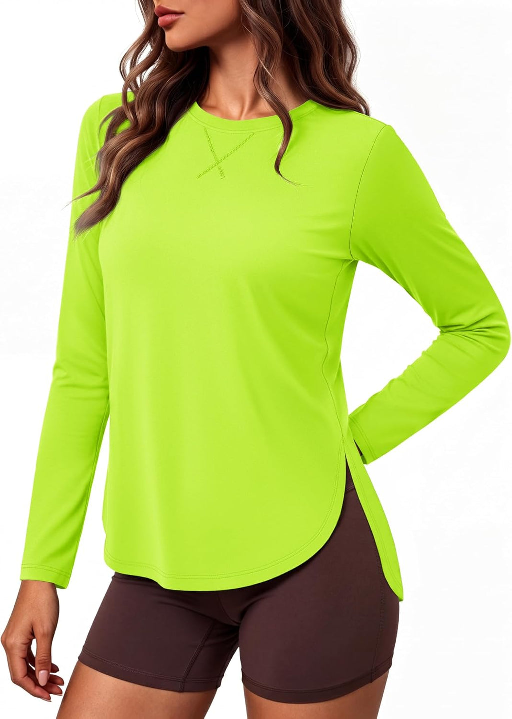 MAGCOMSEN Women's UPF 50+ Long Sleeve Shirt Moisture Wicking Top for Hiking