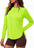 MAGCOMSEN Women's UPF 50+ Long Sleeve Shirt Moisture Wicking Top for Hiking