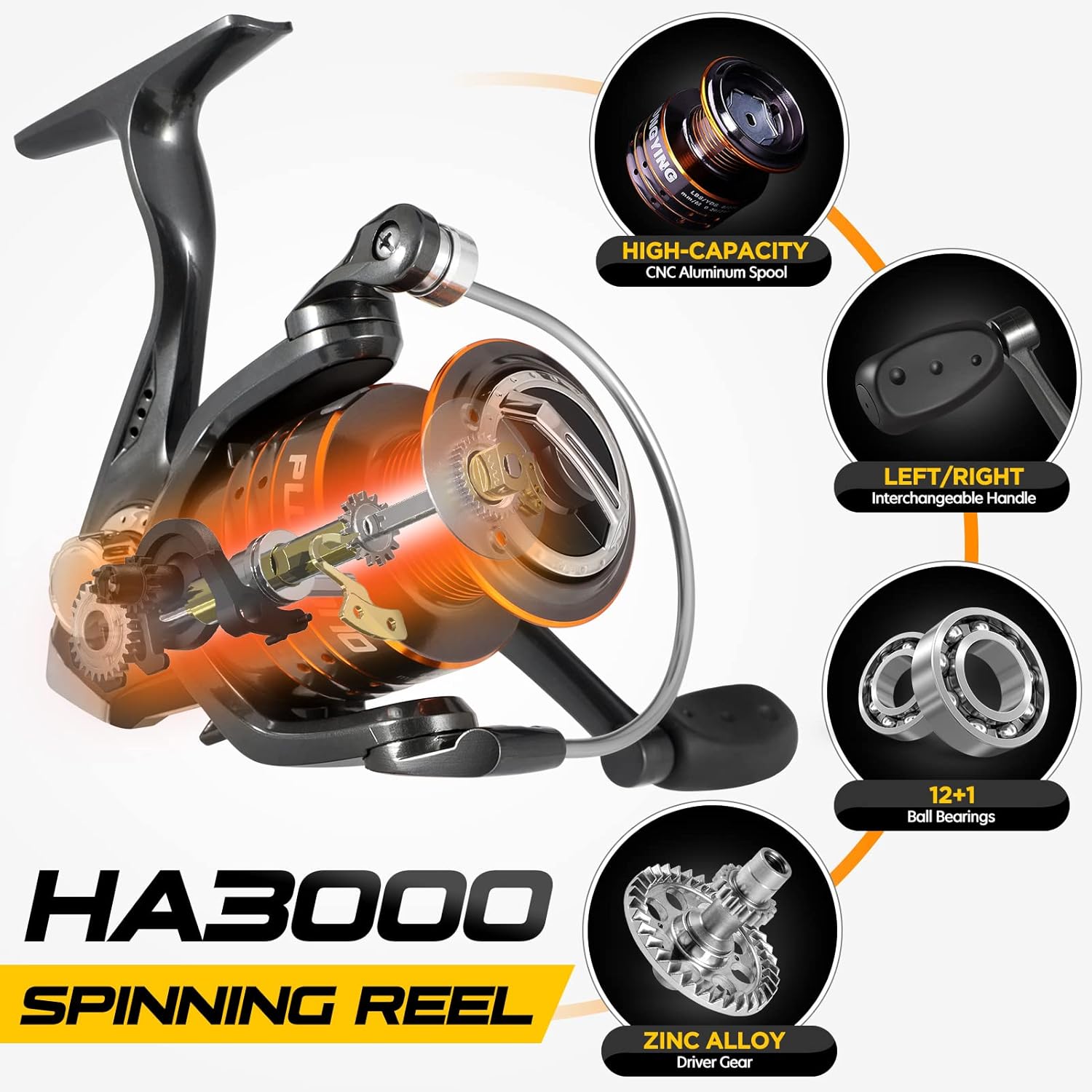 PLUSINNO Fishing Rod and Reel Combos Carbon Fiber Telescopic Fishing Pole with Reel Combo Sea Saltwater Freshwater Kit Fishing Rod Kit