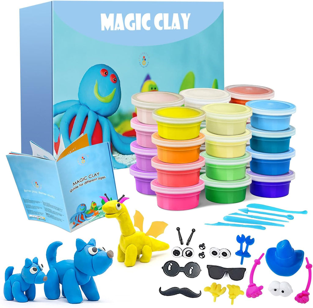 Modeling Clay Kit, 24 Colors Air Dry Clay