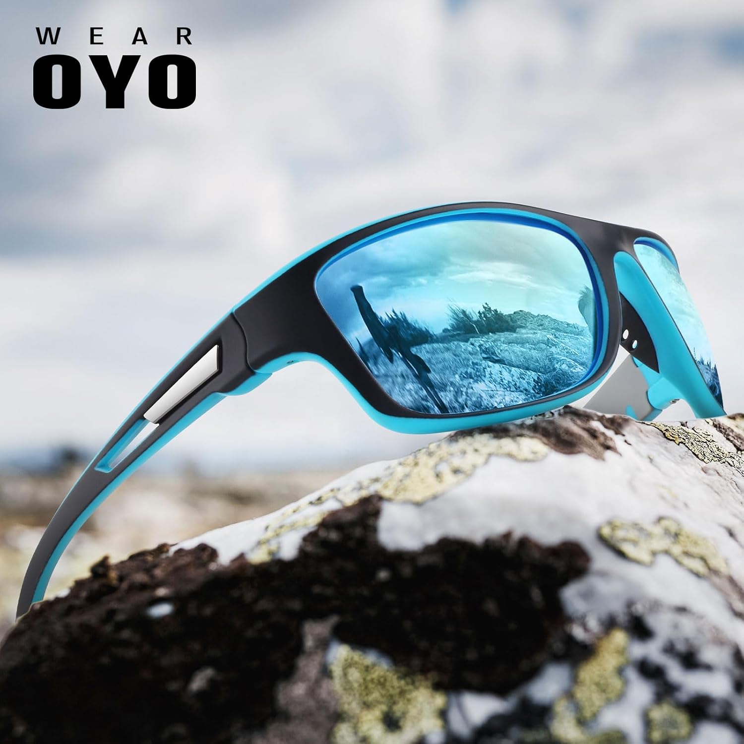 WEAROYO Polarized Sports Sunglasses Men Womens Fishing Running UV400