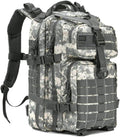 REEBOW GEAR 38L Tactical Backpack for Men 3 Day Military Bug Out Bag | Camouflage Grey, Large Heavy Duty Backpacks, MOLLE Straps, Survival Sports Rucksack,for Sports Outdoor Trekking Hiking Travel