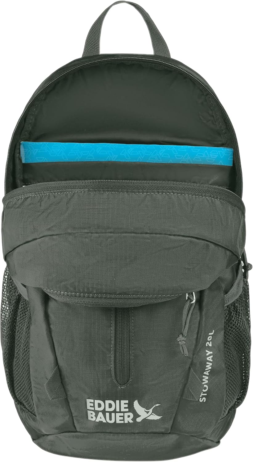 Eddie Bauer Stowaway Packable Backpack - Dark Forest, 20L