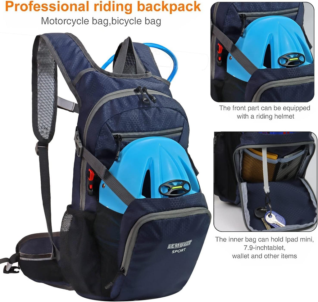 Hiking Daypack 15L Lightweight Waterproof Backpack