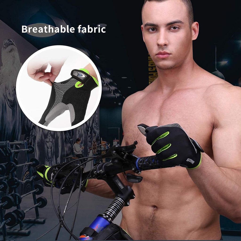 Workout Gloves for Men Women, Breathable Weightlifting Glove, Comfortable Gym Gloves for Exercise, Training, Pull ups