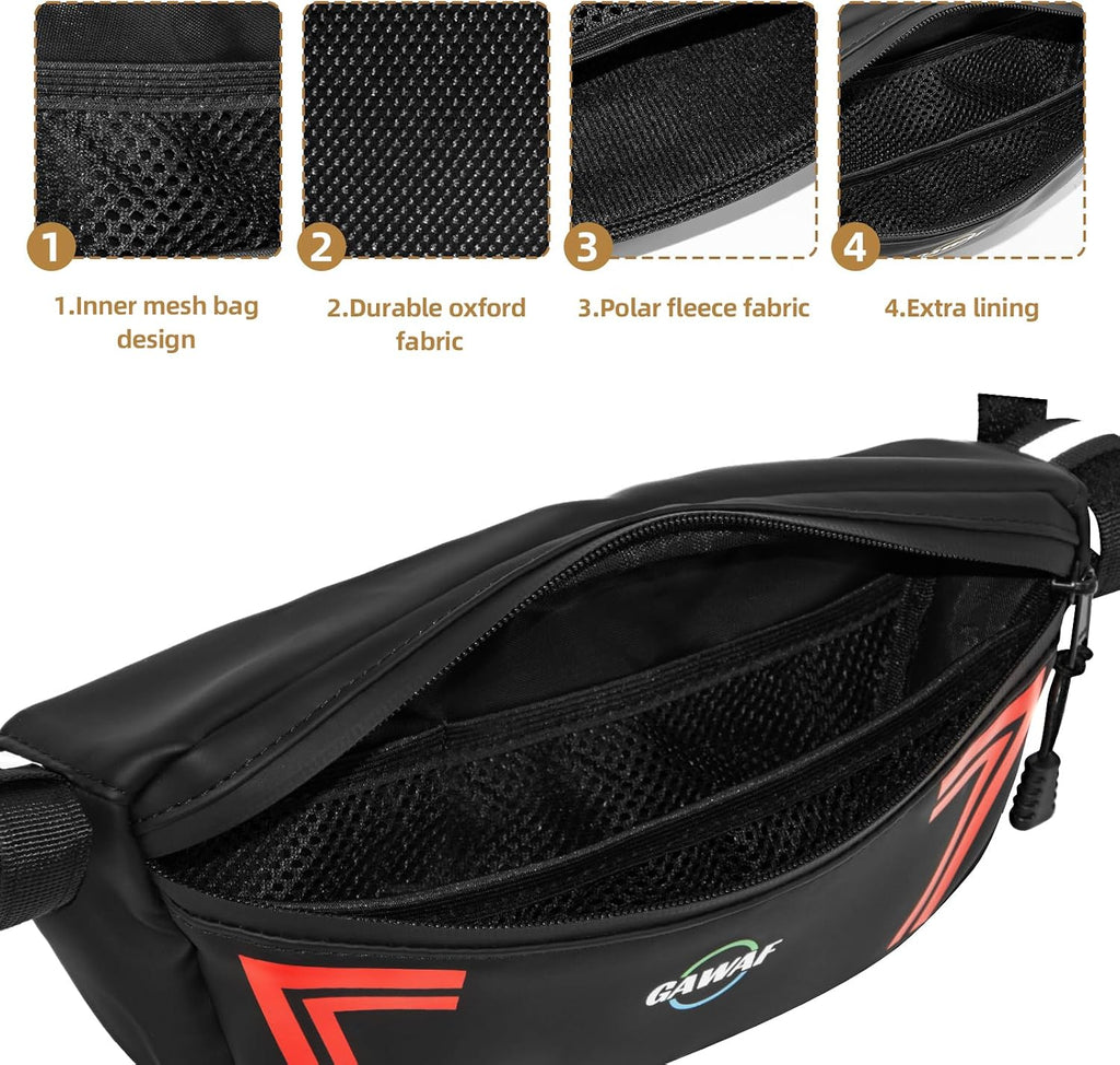 Dirtbike Handlebar Bag, Universal Motorcycle Handle Bag, Waterproof