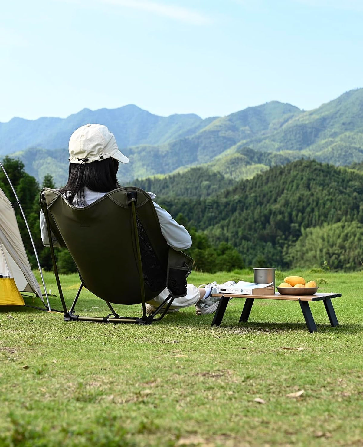 iClimb Ultralight Compact Mini Folding Alu. Table (Nature - S)