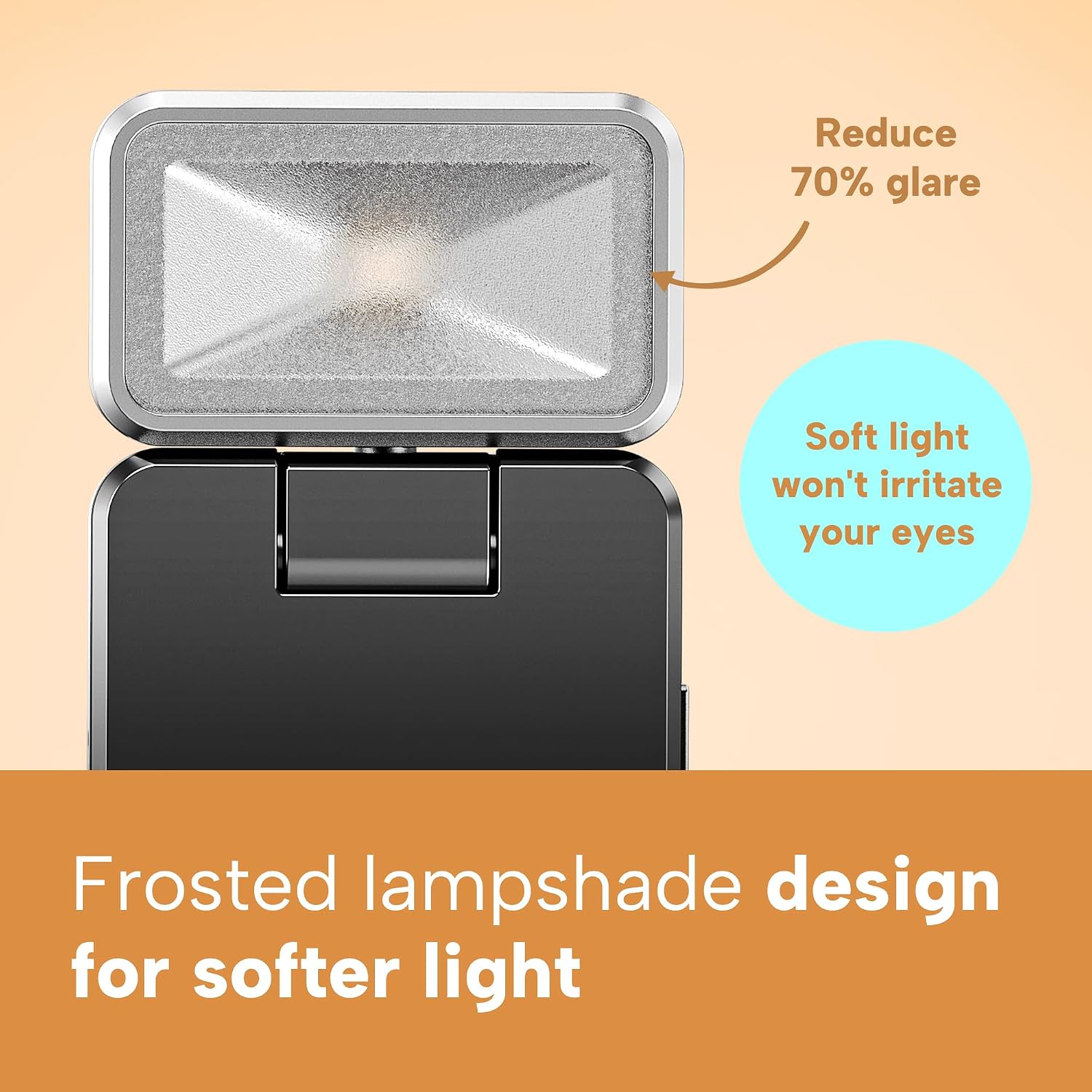 86lux Book Light, Rechargeable Reading Lights for Books in Bed
